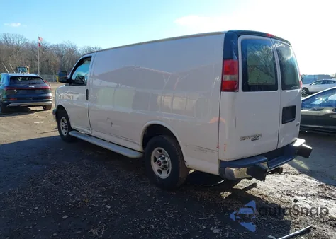 2014 GMC Savana 2500 Work Van z USA, uszkodzony, nr VIN 1GTW7FCAXE1908468